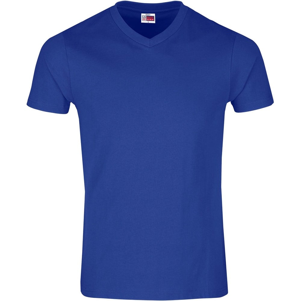 Mens Super Club 165 V-Neck T-Shirt - Lime