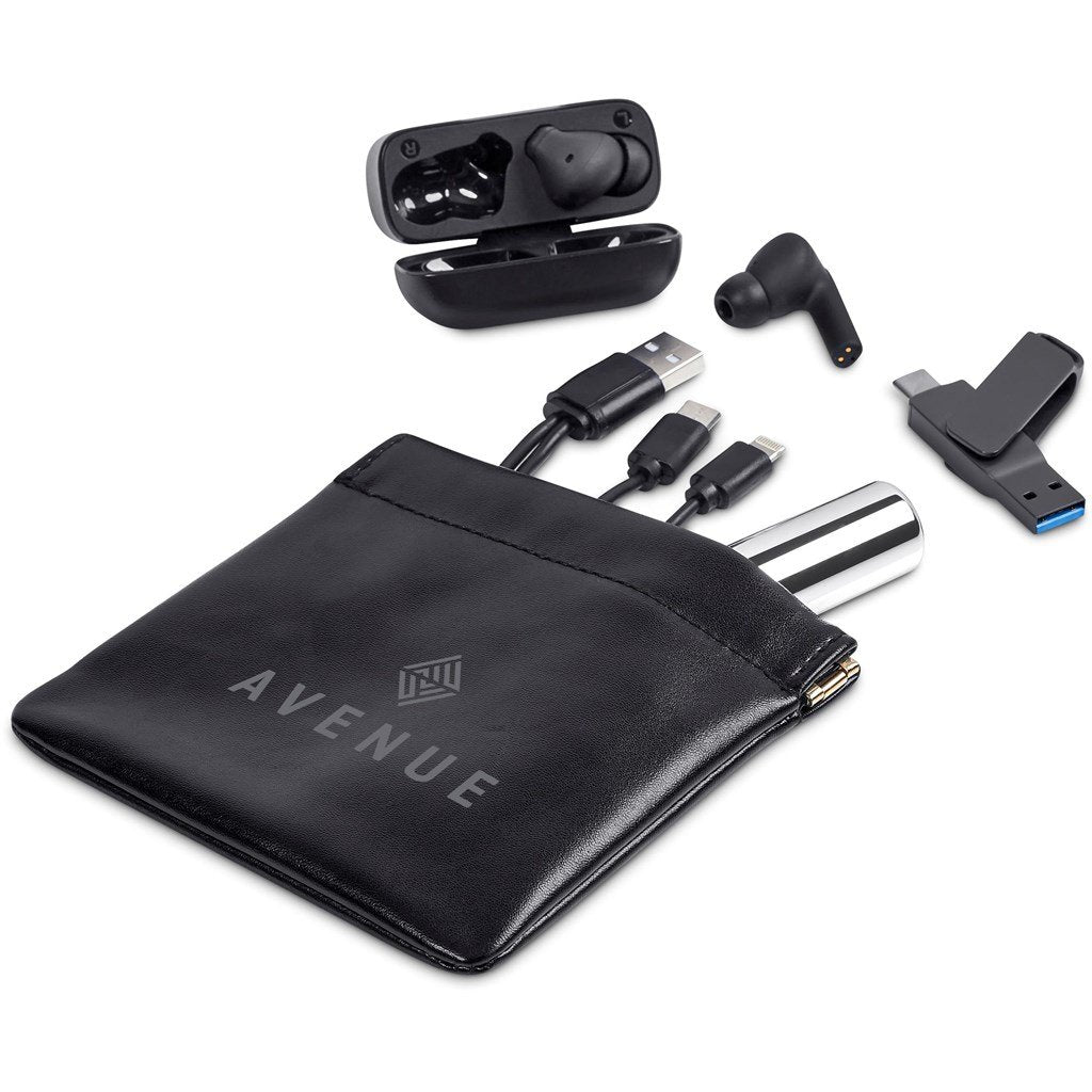 Plush PU Tech & Accessory Pouch