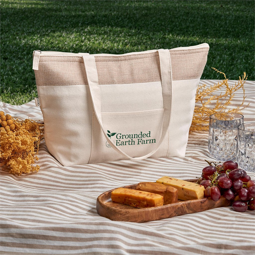 Arshi Cotton & Jute 12 Can Lunch Cooler