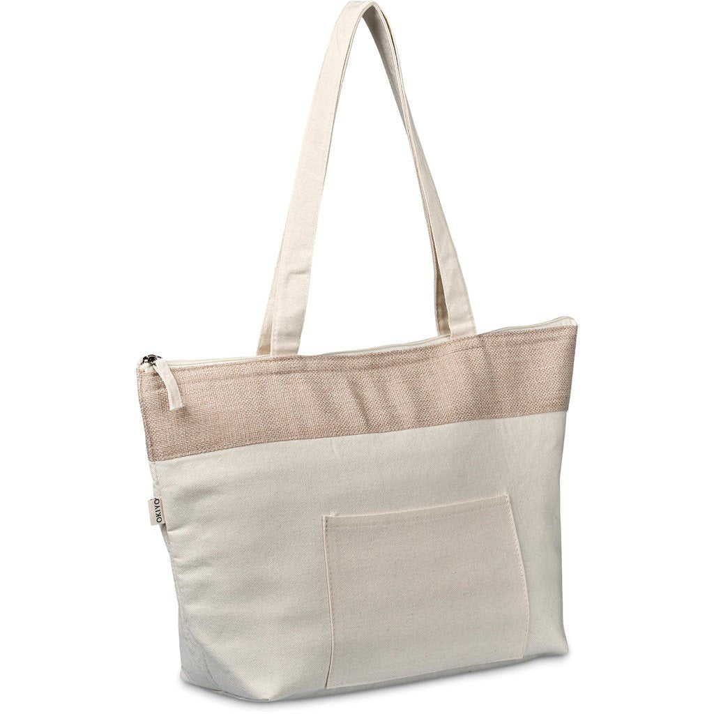 Arshi Cotton & Jute 12 Can Lunch Cooler