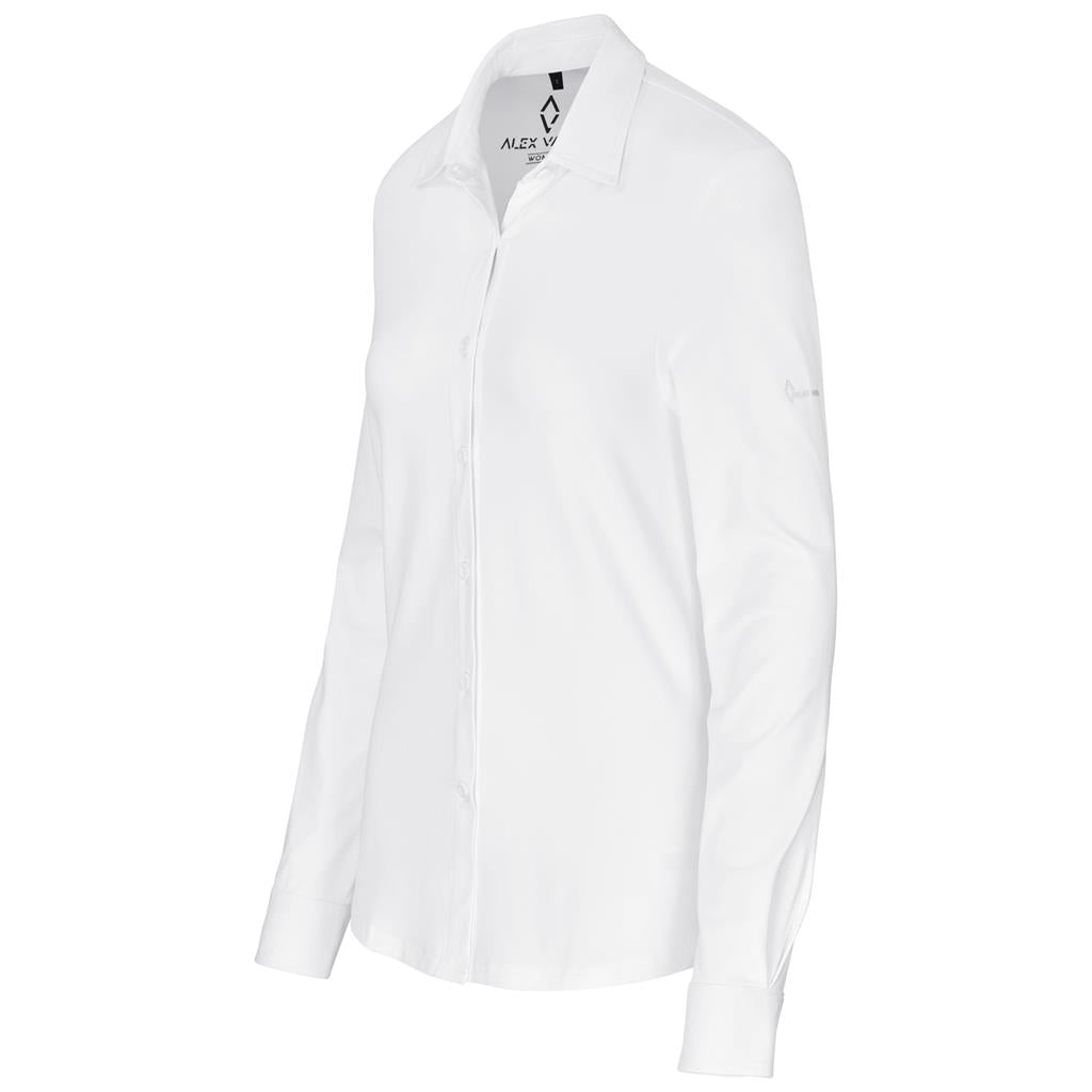 Ladies Long Sleeve  Cronus Knitted Shirt