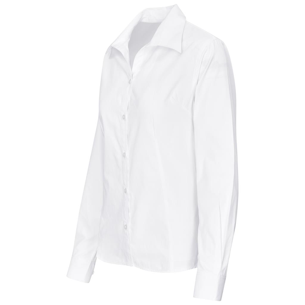 Ladies Long Sleeve Cotton Twill Moderna Shirt