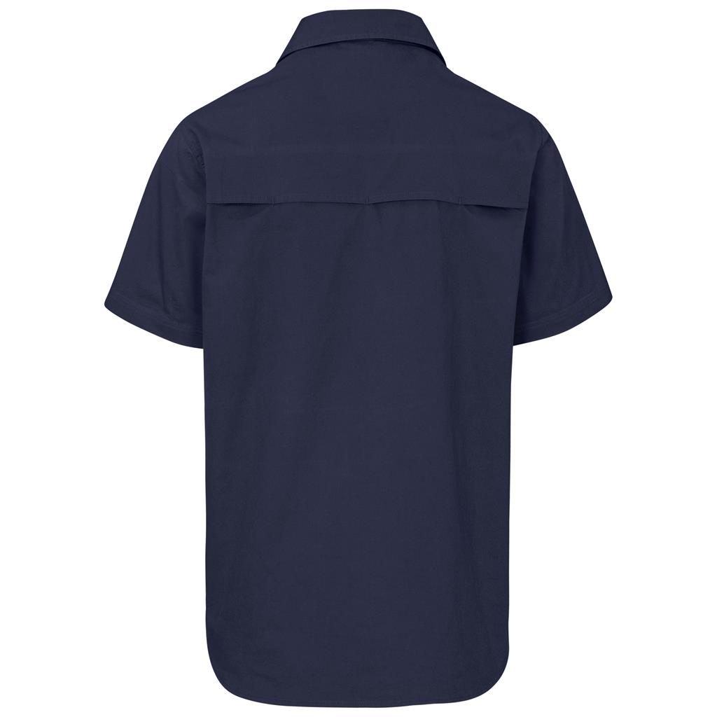 Mens Short Sleeve Mawenzi Twill Shirt