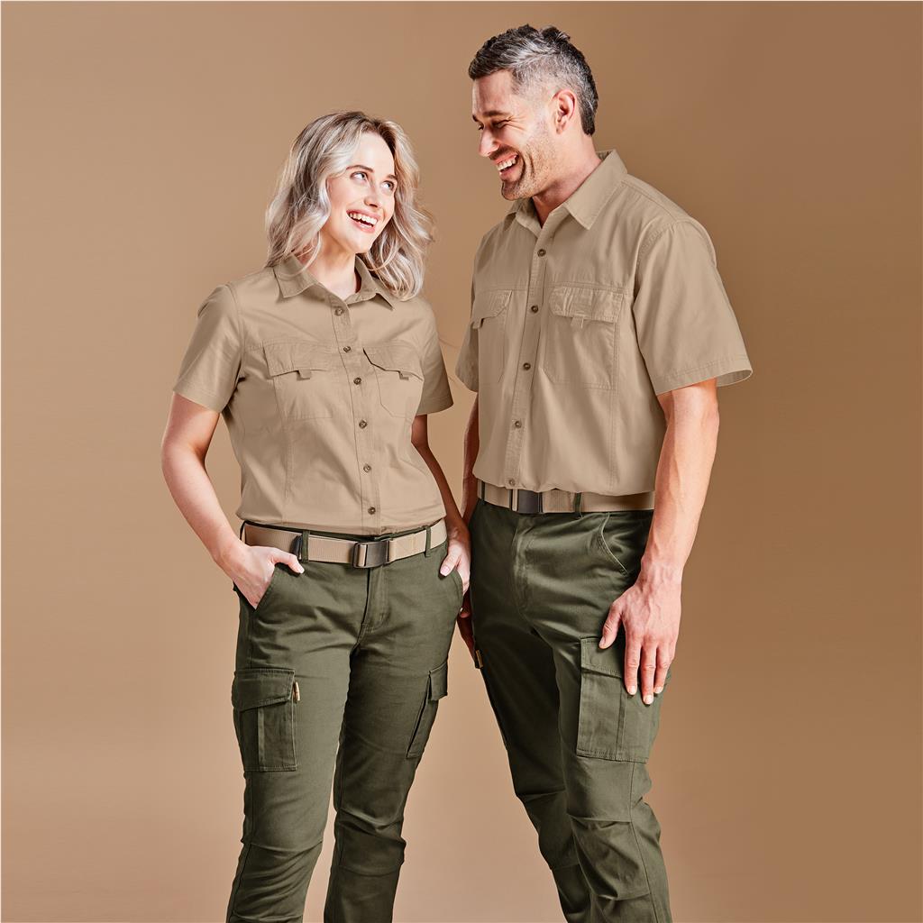 Ladies Short Sleeve Mawenzi Twill Shirt