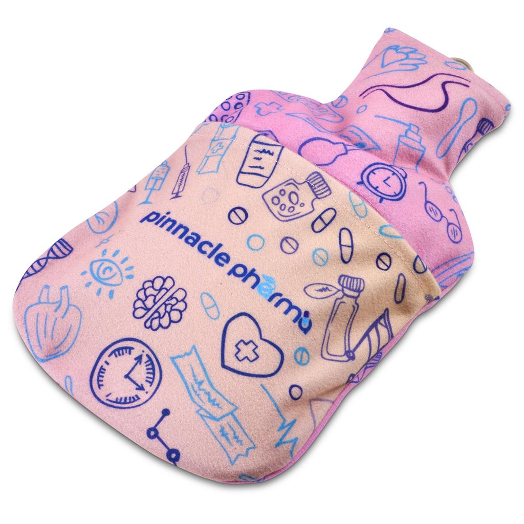 Pre-Printed Sample Custom Kindle Large Hot Water Bottle Cover