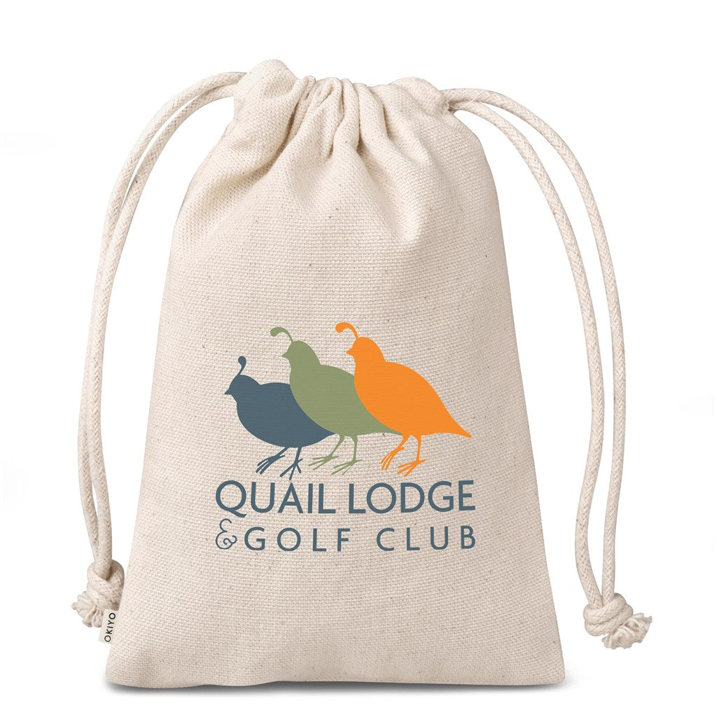 Chikara Mini Cotton Drawstring Pouch