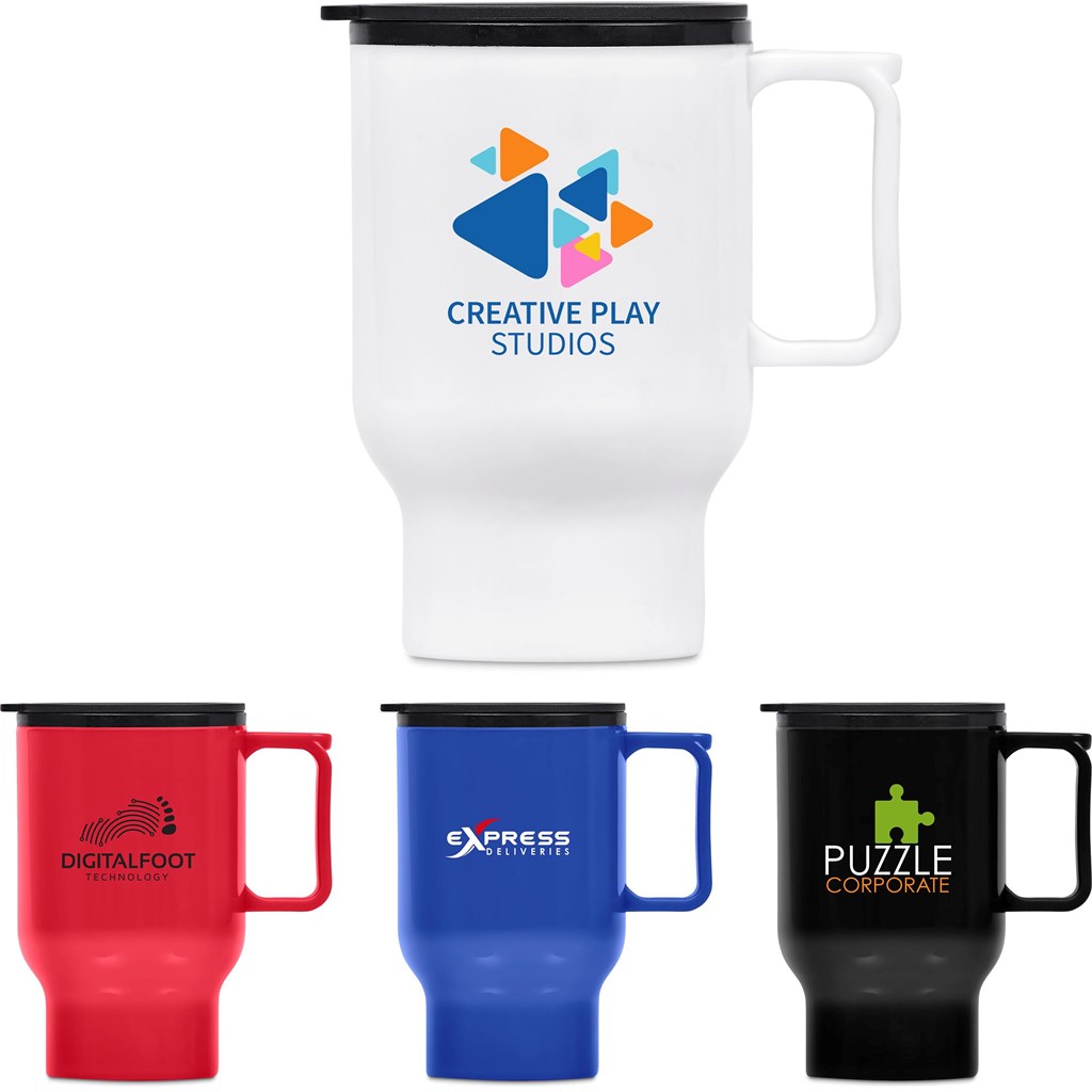 Whimsy Plastic Double-Wall Mug - 430ml