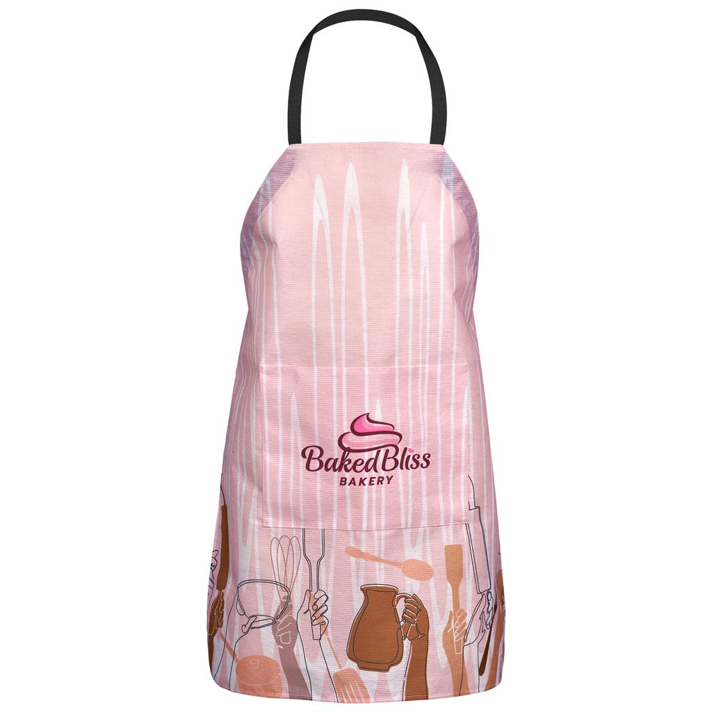 Pre-Printed Sample Custom Simma Recycled PET Stitch-Bond Apron