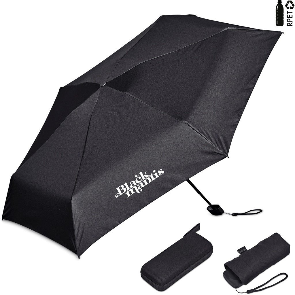 Salem Recycled PET Compact Umbrella with EVA Pouch