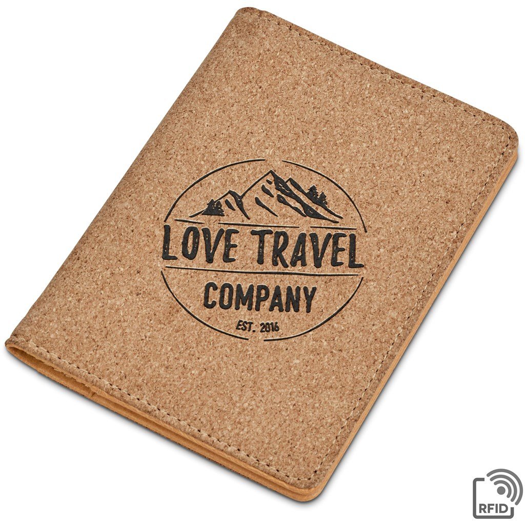 Bouken Cork Passport Holder