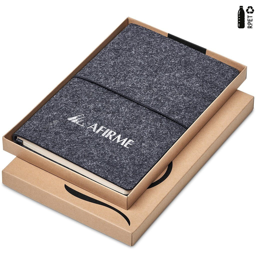 Rika Recycled PET Felt A5 Soft Cover Notebook