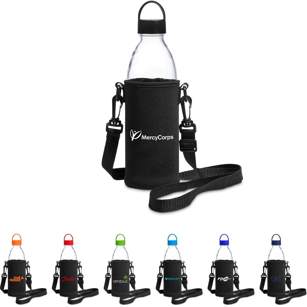 Hands-Free Glass Water Bottle – 850ml