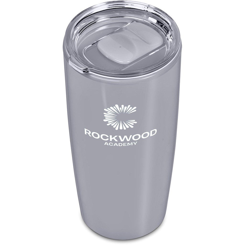 Daytona Plastic 2-in-1 Double-Wall Tumbler & Straw - 600ml
