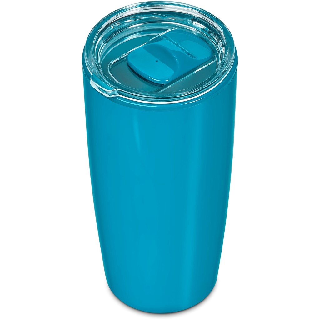 Daytona Plastic 2-in-1 Double-Wall Tumbler & Straw - 600ml
