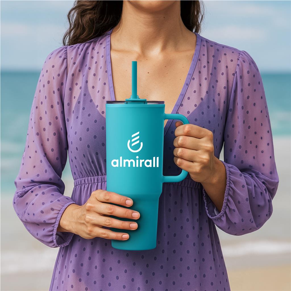 Texas Plastic Double-Wall Mug – 1.2 Litre