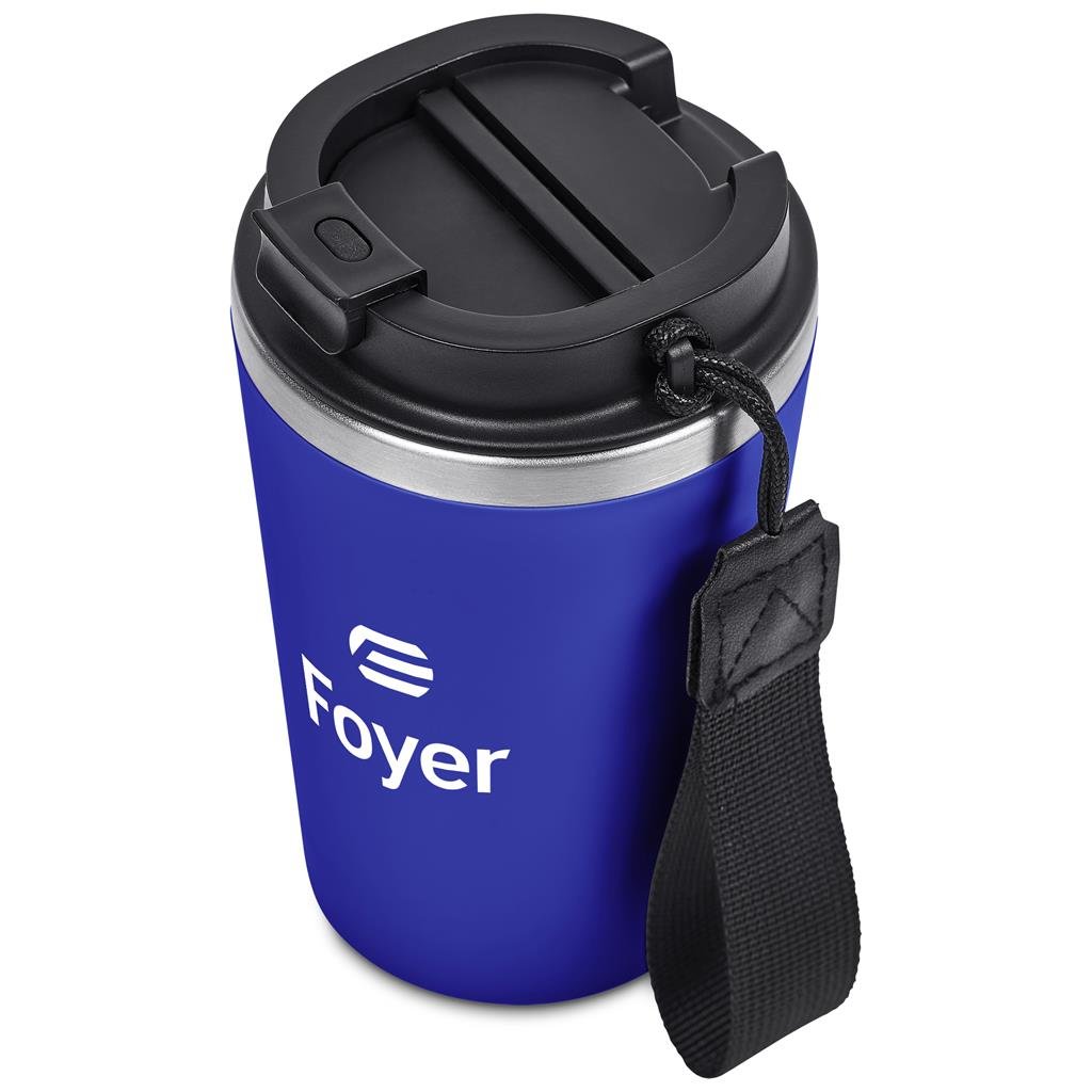 Luca Stainless Steel & Plastic Double-Wall Tumbler – 350ml