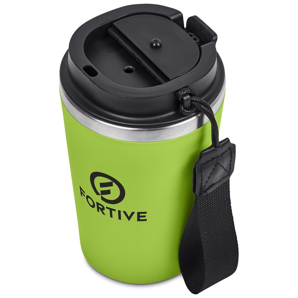 Luca Stainless Steel & Plastic Double-Wall Tumbler – 350ml