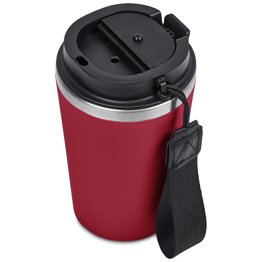 Luca Stainless Steel & Plastic Double-Wall Tumbler – 350ml