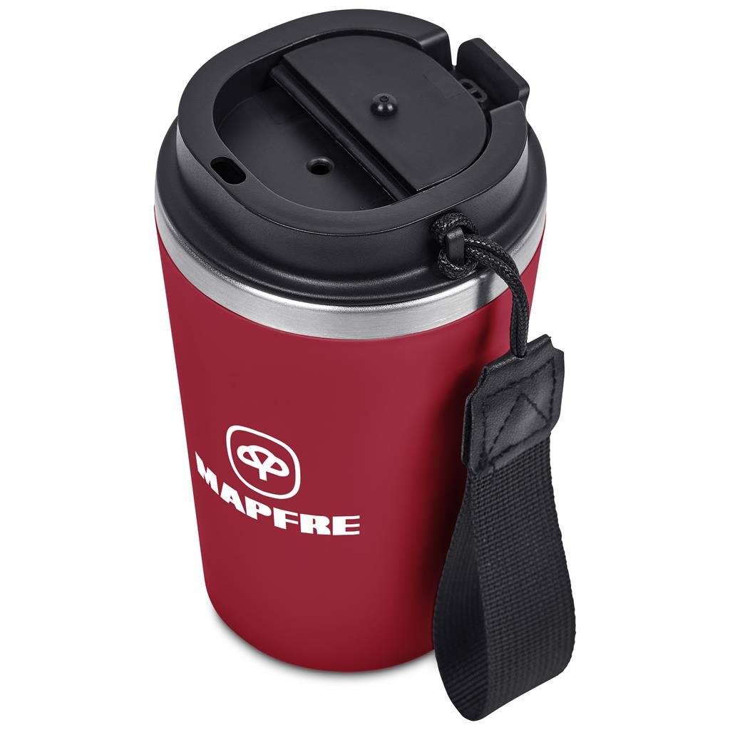 Luca Stainless Steel & Plastic Double-Wall Tumbler – 350ml