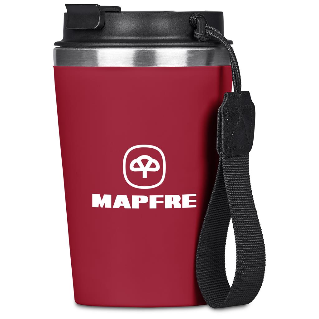 Luca Stainless Steel & Plastic Double-Wall Tumbler – 350ml