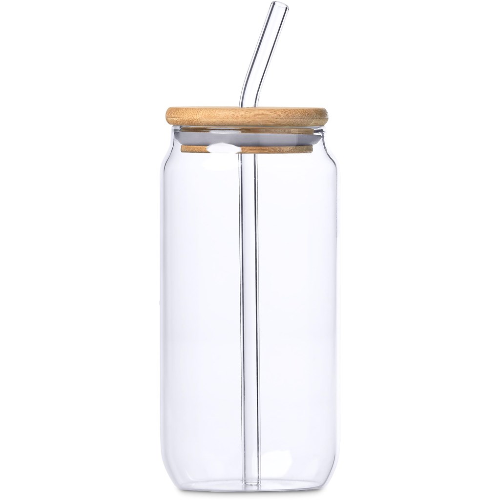 Natsu Glass & Bamboo Tumbler & Straw - 500ml
