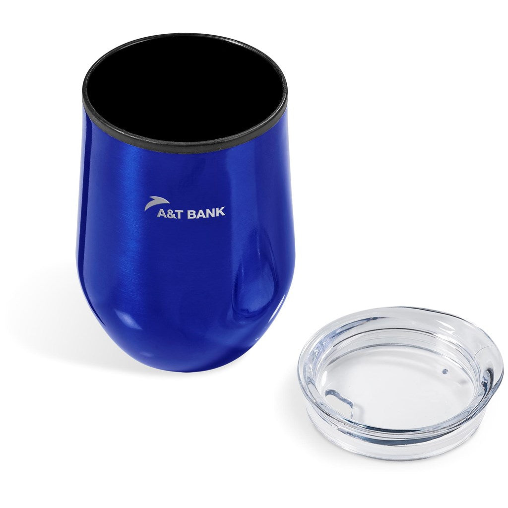 Stainless Steel & Plastic Double-Wall Tumbler - 350ml