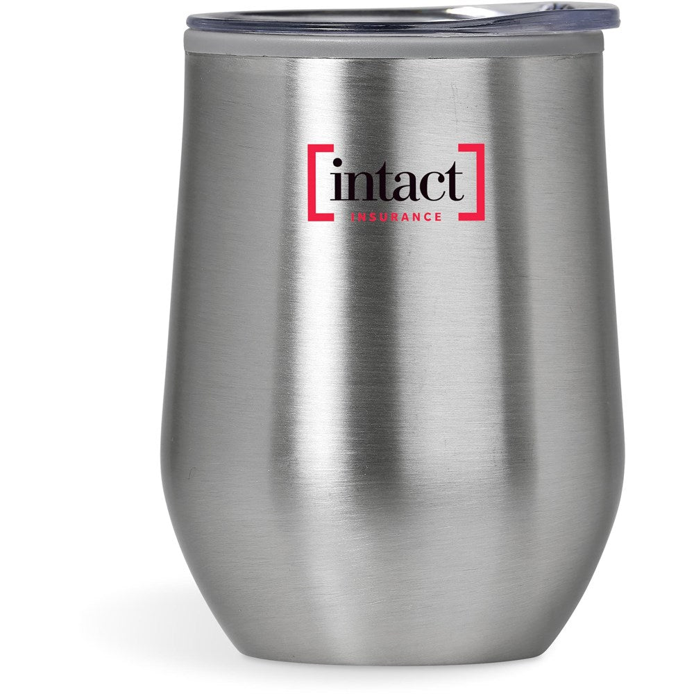 Stainless Steel & Plastic Double-Wall Tumbler - 350ml