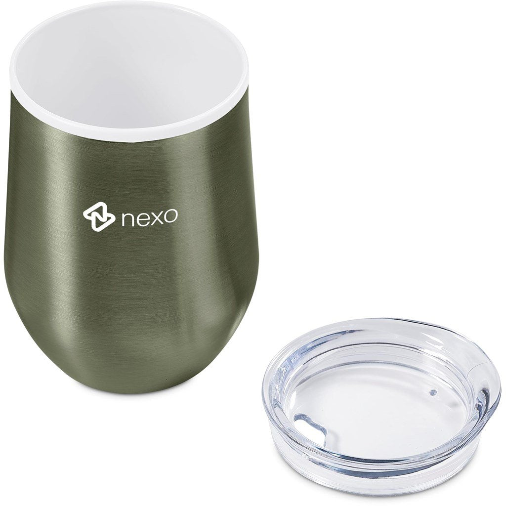 Vogue Madison Stainless Steel & Plastic Double-Wall Tumbler - 350ml