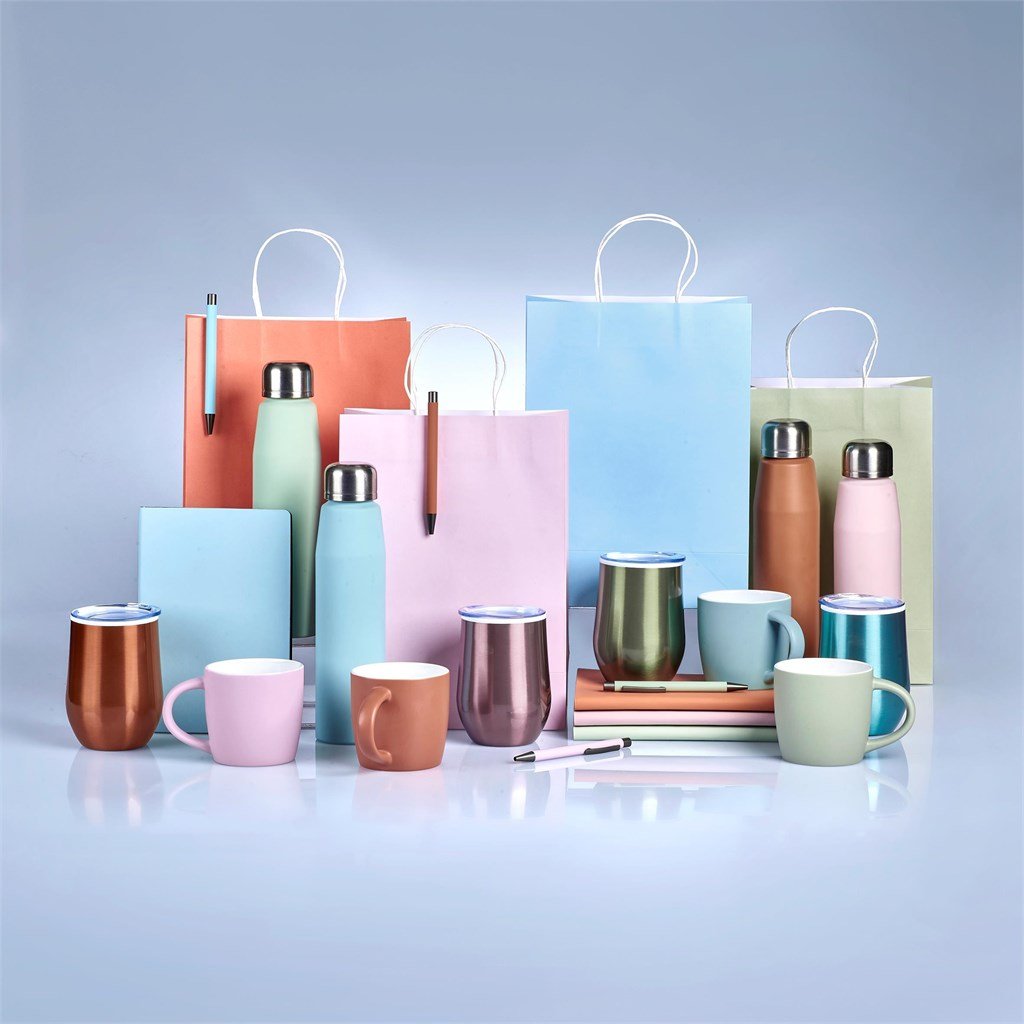 Vogue Madison Stainless Steel & Plastic Double-Wall Tumbler - 350ml