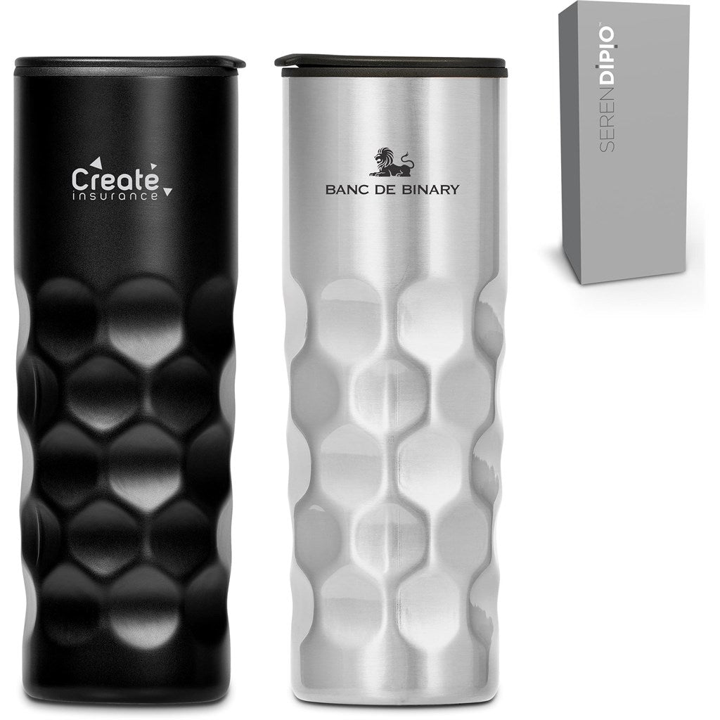 Stainless Steel and Plastic Double-Wall Tumbler - 450ml