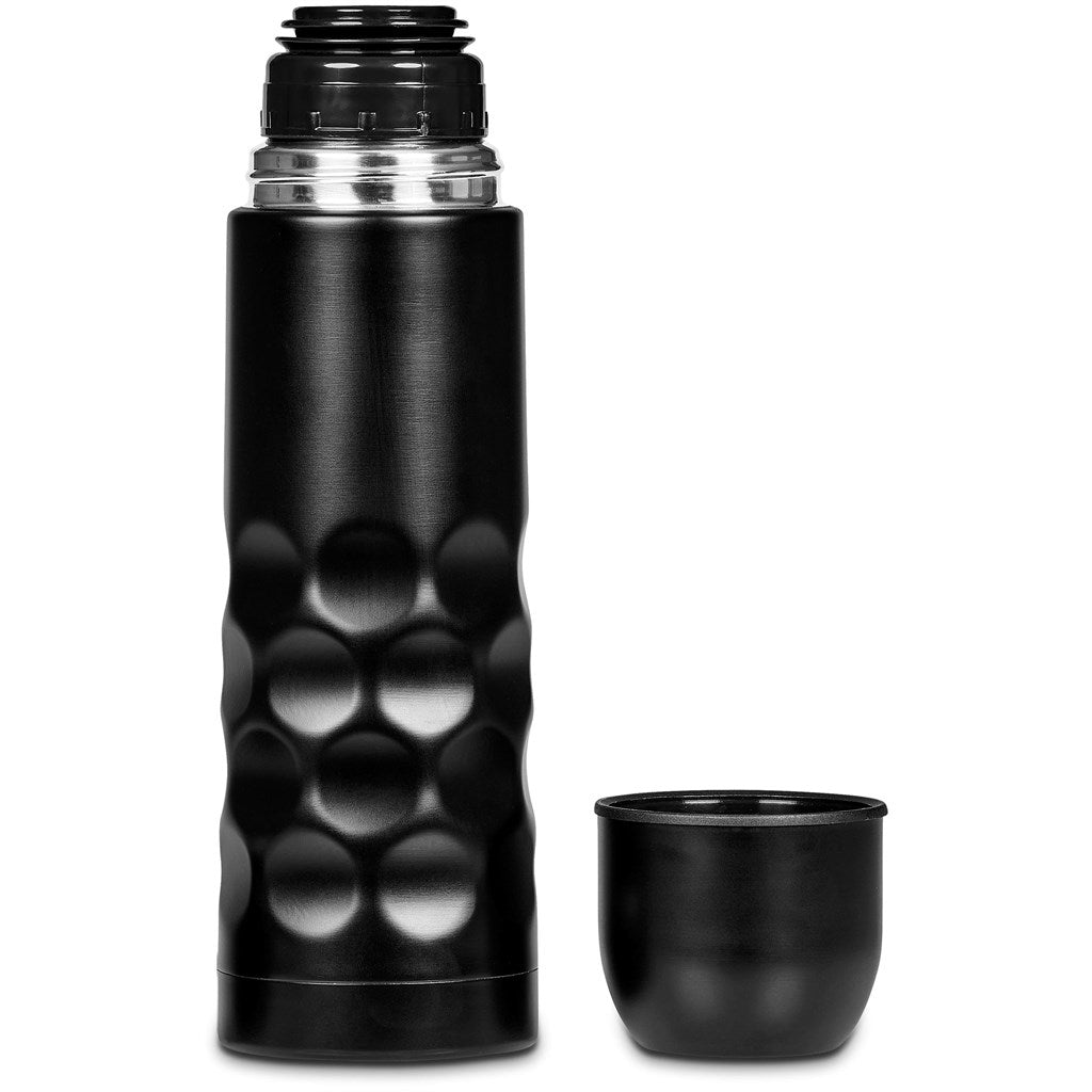 Patterned Stainless Steel Vacuum Flask - 500ml