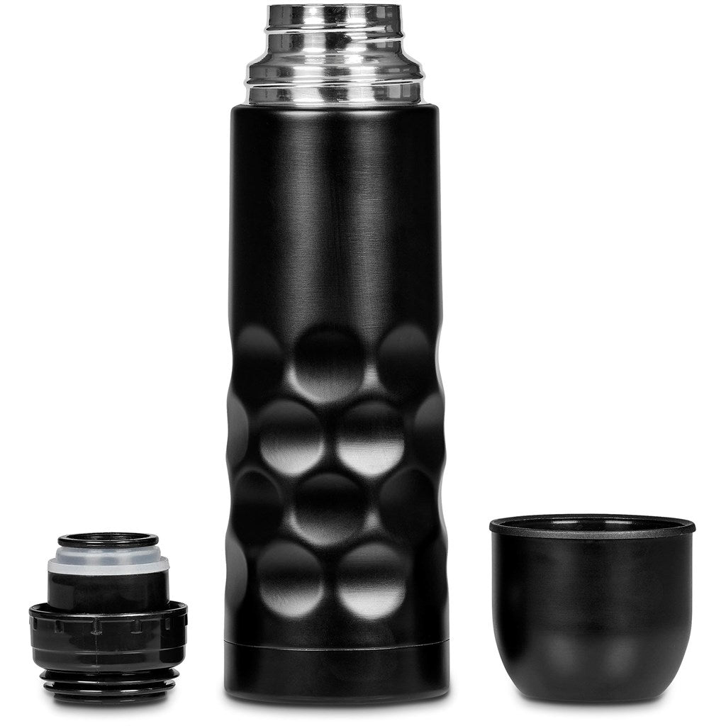 Patterned Stainless Steel Vacuum Flask - 500ml