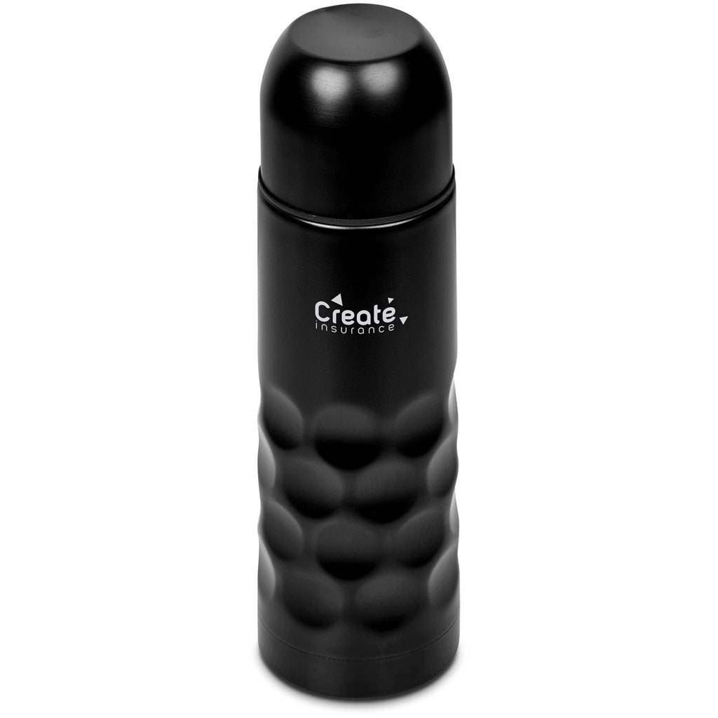 Patterned Stainless Steel Vacuum Flask - 500ml
