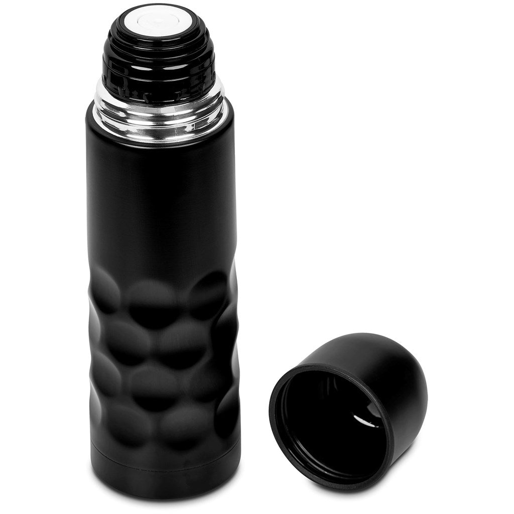 Patterned Stainless Steel Vacuum Flask - 500ml
