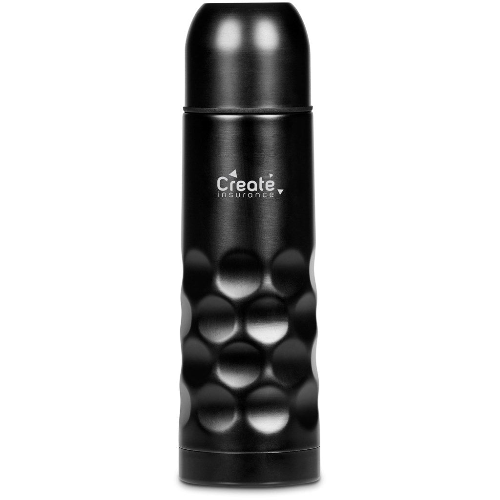 Patterned Stainless Steel Vacuum Flask - 500ml
