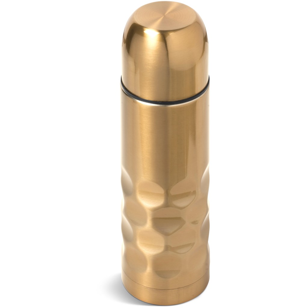 Patterned Stainless Steel Vacuum Flask - 500ml