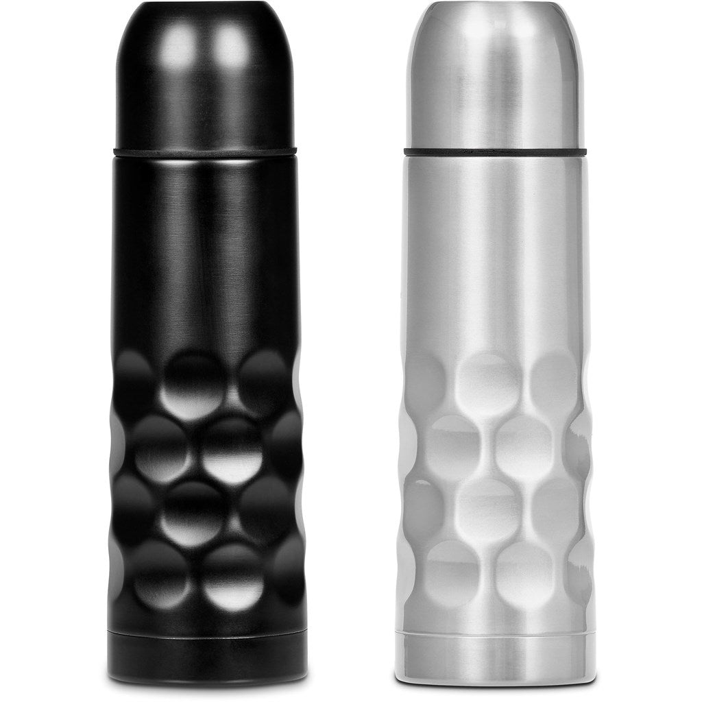 Patterned Stainless Steel Vacuum Flask - 500ml