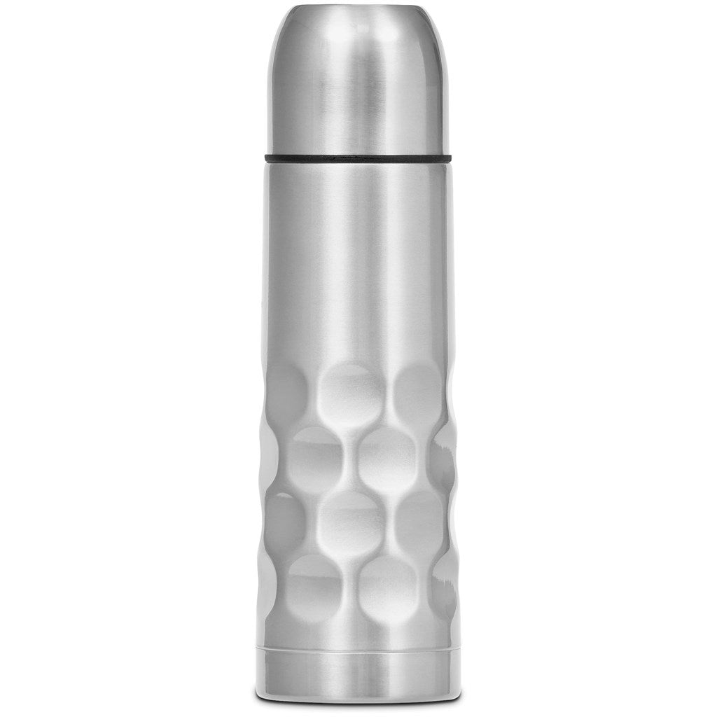Patterned Stainless Steel Vacuum Flask - 500ml