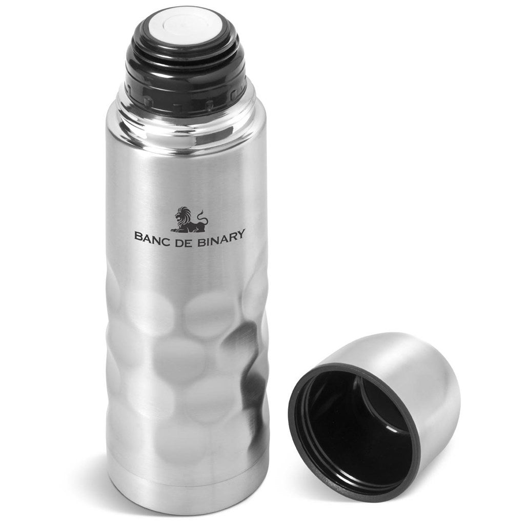 Patterned Stainless Steel Vacuum Flask - 500ml