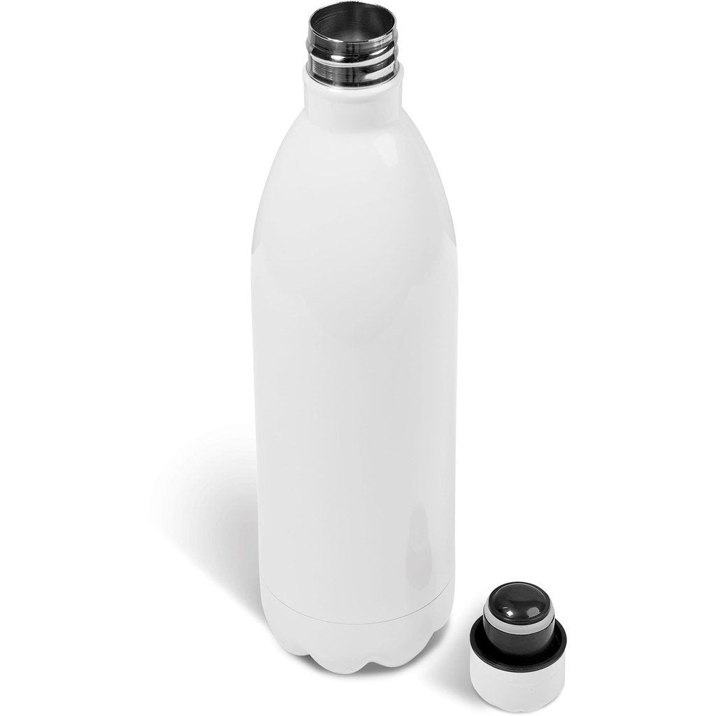 Serendipio Atlantis Stainless Steel Vacuum Water Bottle - 1 Litre - Silver
