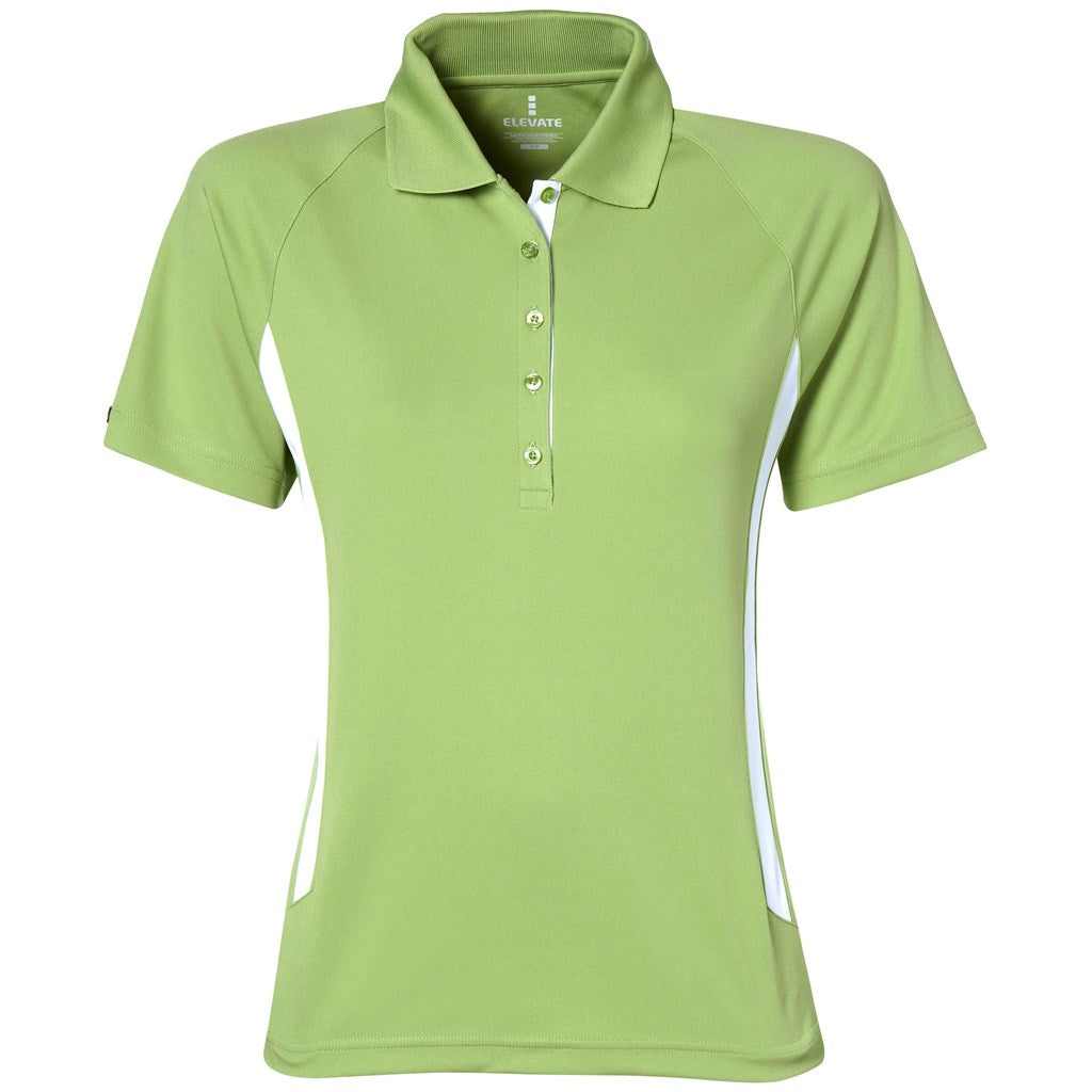 Ladies Mitica Golf Shirt  - White