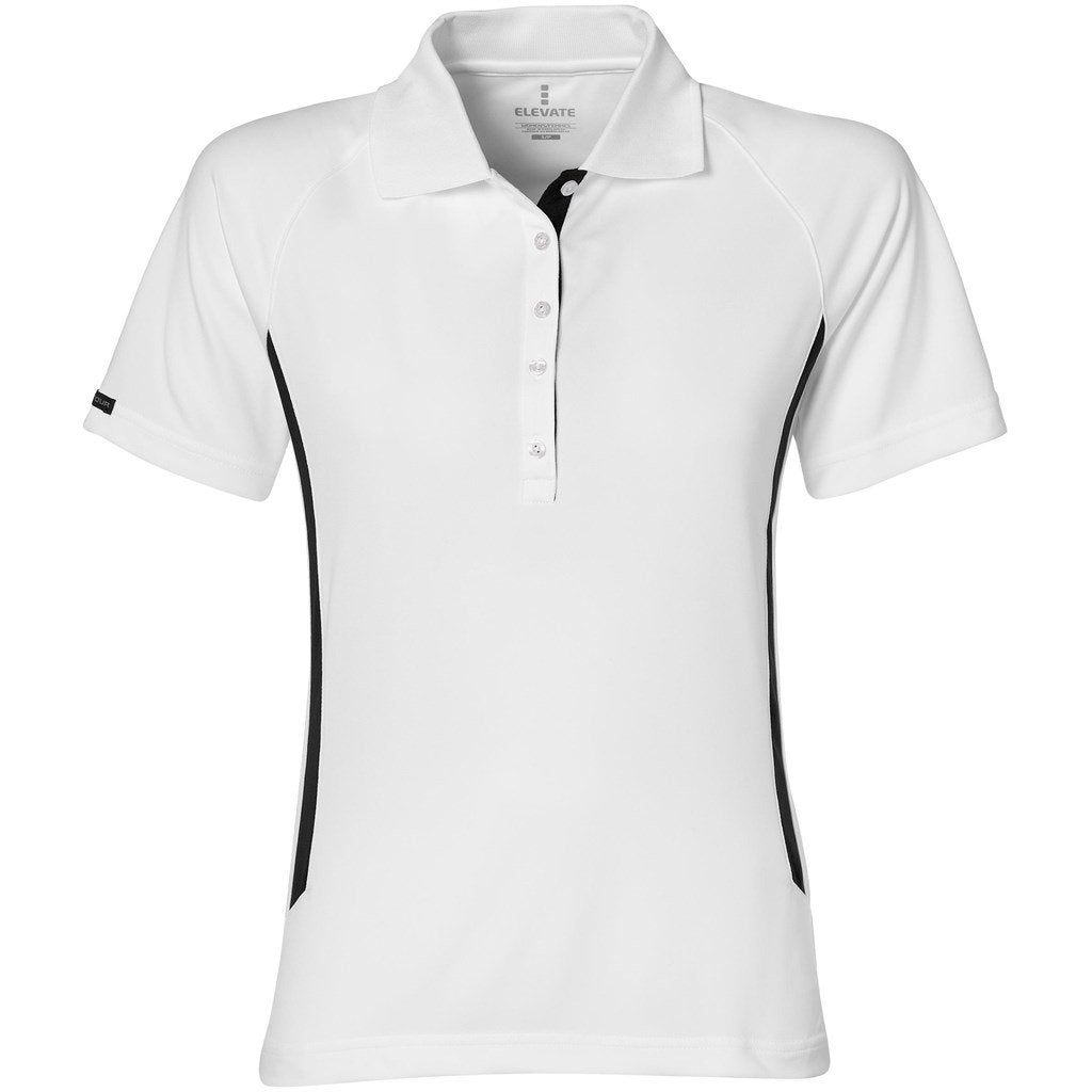 Ladies Mitica Golf Shirt  - White