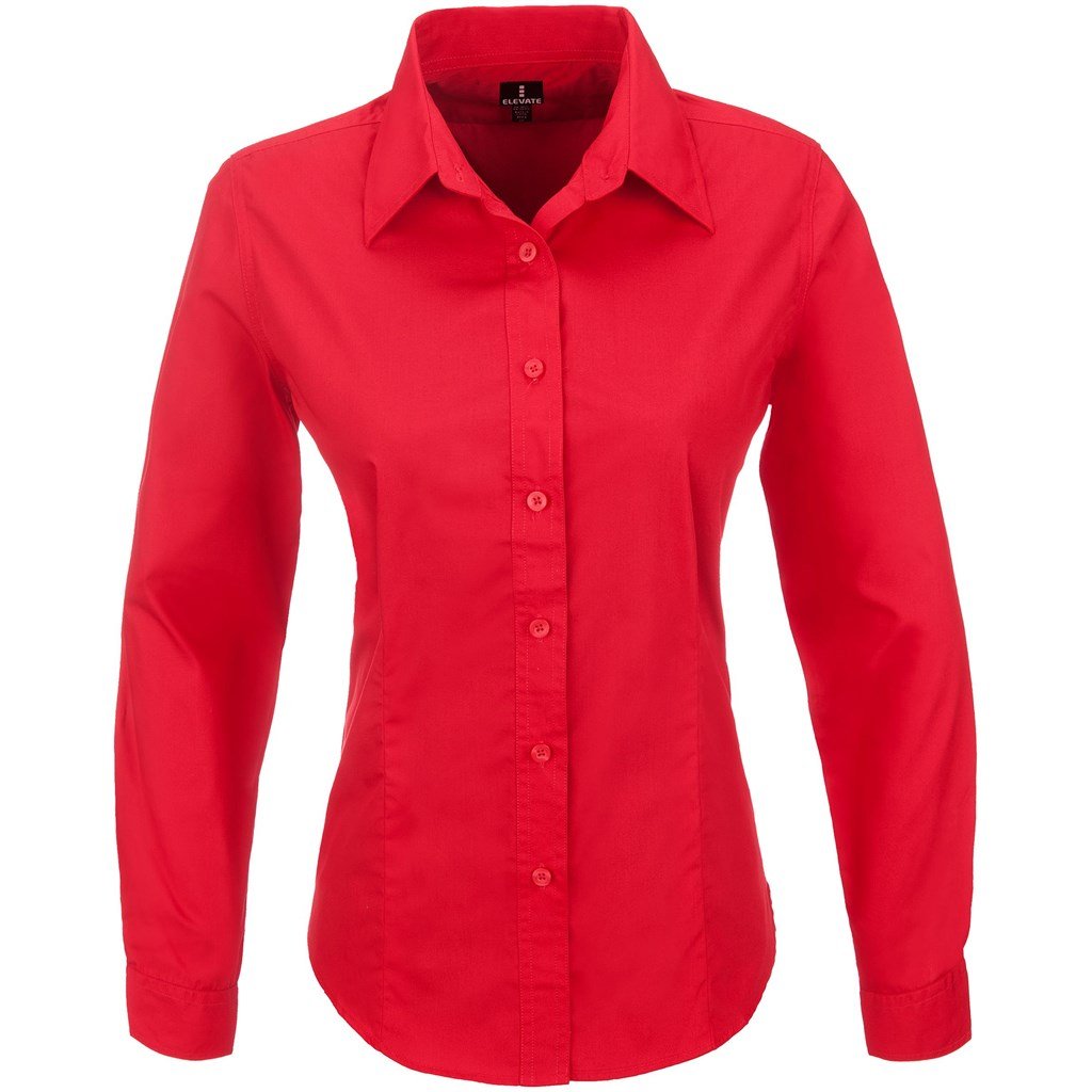 Ladies Long Sleeve Preston Shirt  - Blue