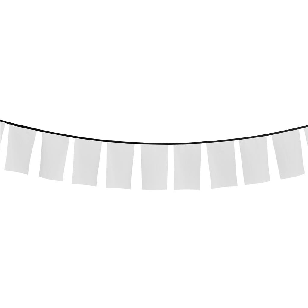 Sublimated Single-Sided Polyester Rectangle Bunting - 10m