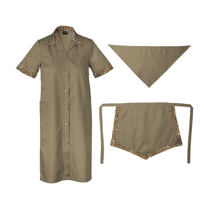 Ladies Poly Cotton 3 Piece Set
