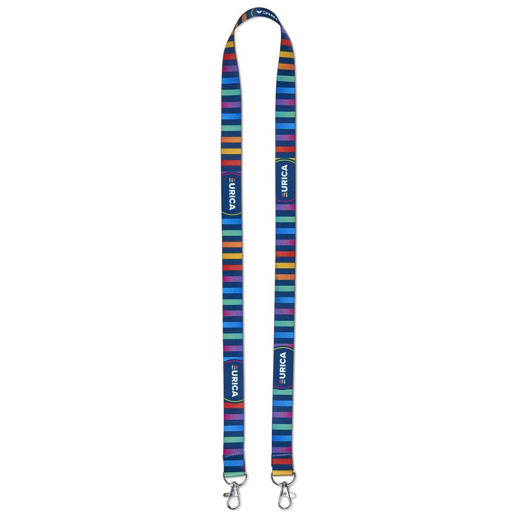Garros Double-Sided Sublimation Satin Lanyard