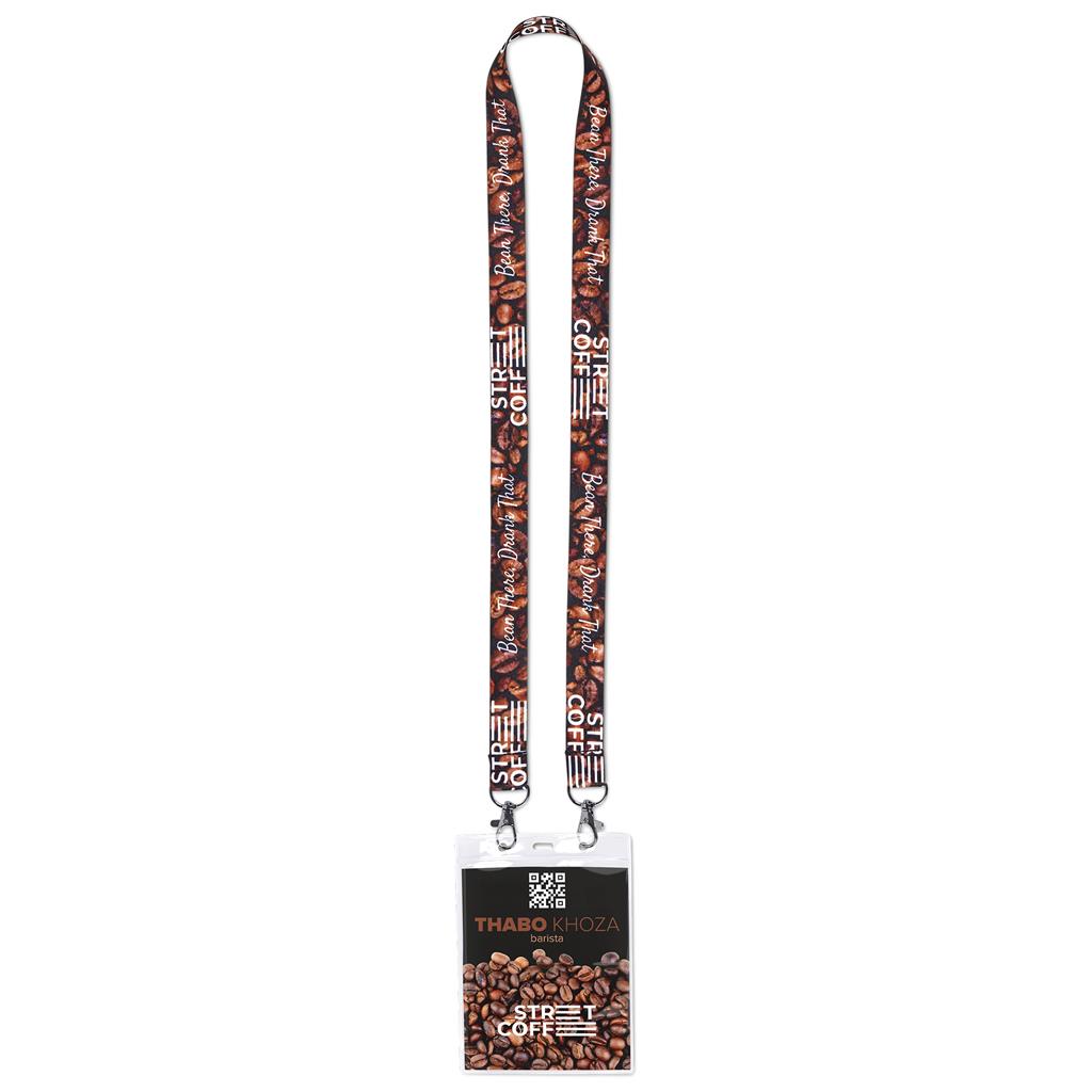 Garros Double-Sided Sublimation Satin Lanyard