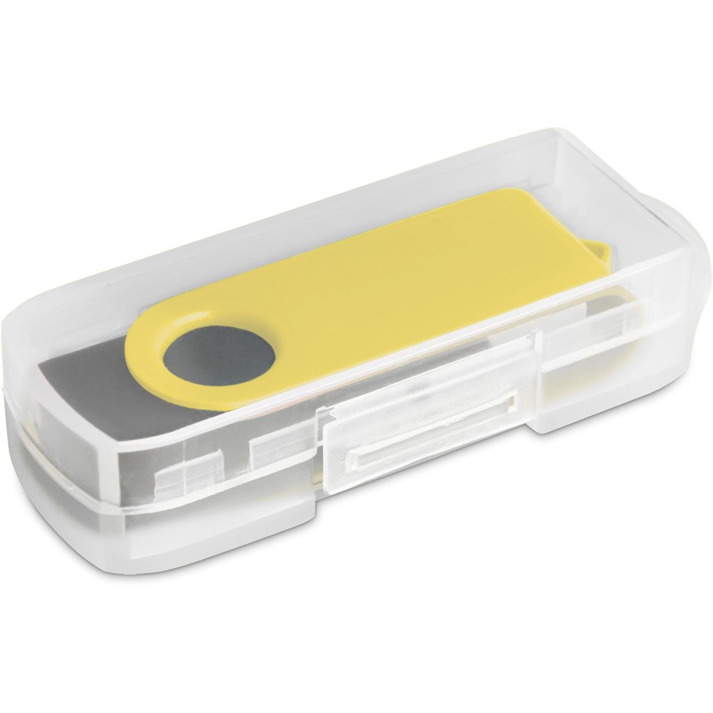 Axis Gyro Black Flash Drive - 8GB