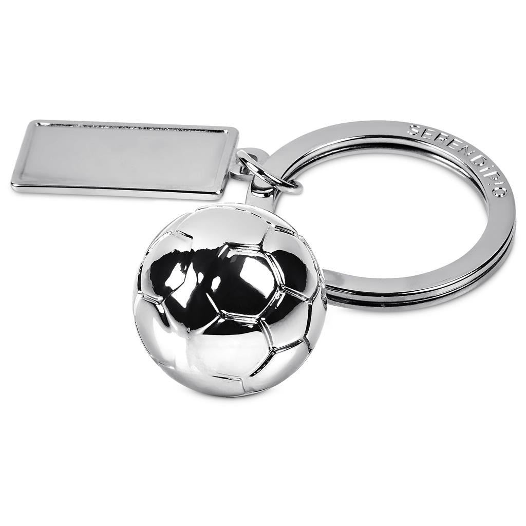 Soccer Ball Charmed Keyholder