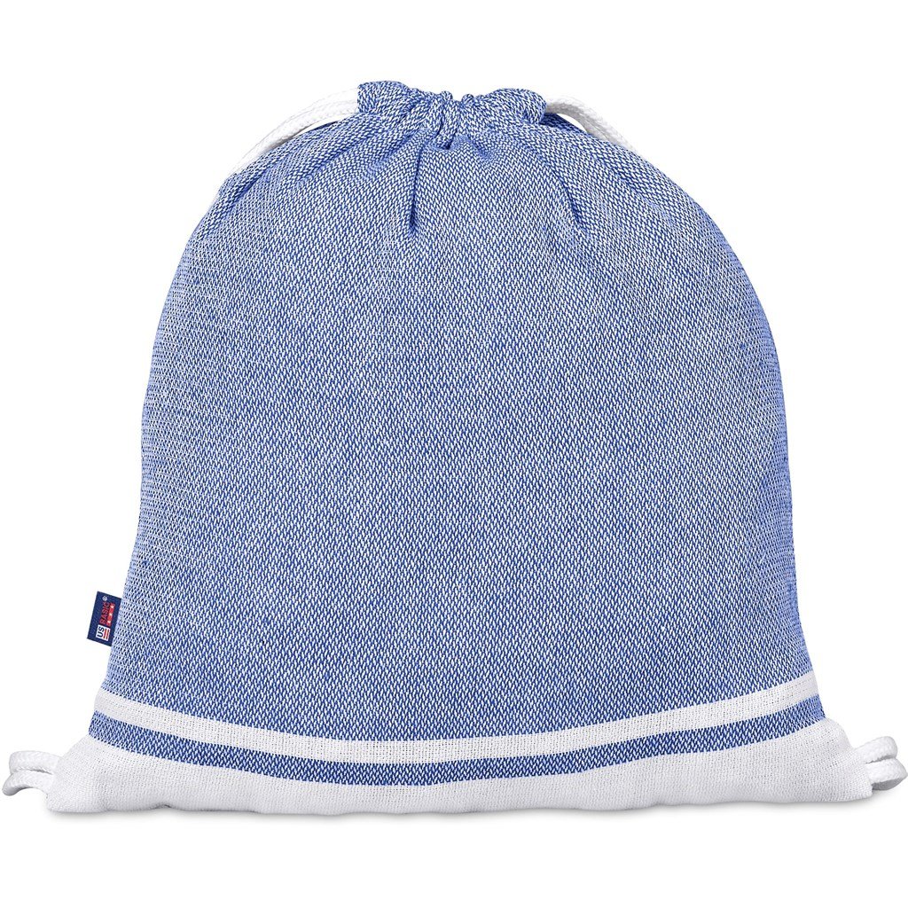 Santa Cruz Cotton-Rich Beach Towel & Drawstring Bag